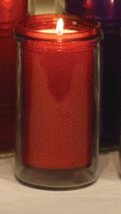 3-Day Inserta-Lite® Vigil Candles - Plastic Container (48 Pieces)