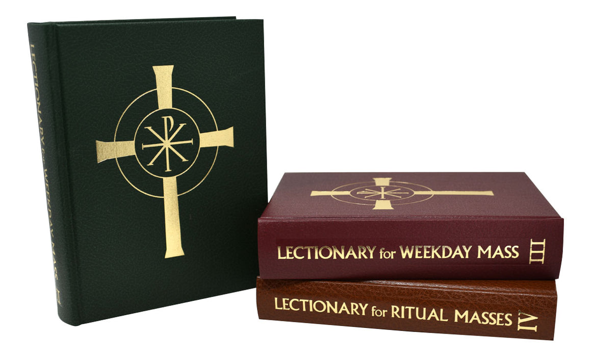 Lectionary - Weekday Mass (Set Of 3) - Chapel Version