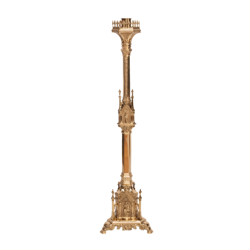 41" Traditional Gothic Style Altar Candlestick Traditional 41" Gothic Style Altar Candlestick.