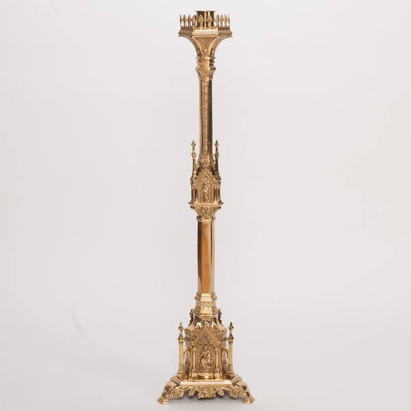 41" Traditional Gothic Style Altar Candlestick Traditional 41" Gothic Style Altar Candlestick.