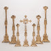 41" Traditional Gothic Style Altar Candlestick Traditional 41" Gothic Style Altar Candlestick.