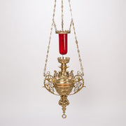 42" World Class Cathedral Hanging Sanctuary Lamp World Class Cathedral Hanging Sanctuary Lamp in Solid Brass