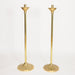 42" Smooth Brass Processional Candlestick