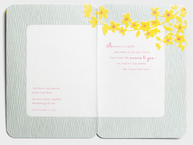 Mother's Day - Special Friend - 1 Premium Card