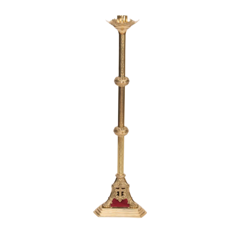 48" Classic Solid Brass Paschal Candlestick