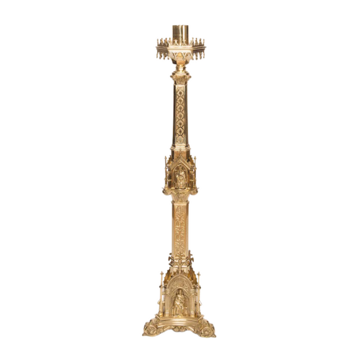 Large Gothic Style Paschal Candlestick