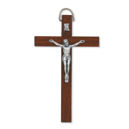 4" Dark Brown Crucifix Crucifix Crucifix Symbolism Catholic Crucifix items