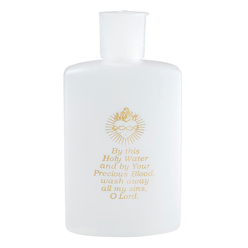 4oz Holy Water Bottle - 12 Pieces Per Package