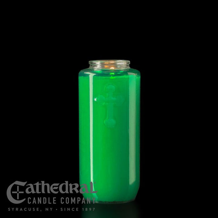 5-Day Glass Sanctuary Candle - Bottle Style - Available in 9 Colors