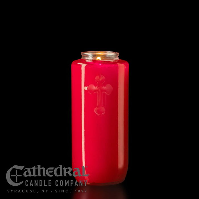 5-Day Glass Sanctuary Candle - Bottle Style - Available in 9 Colors