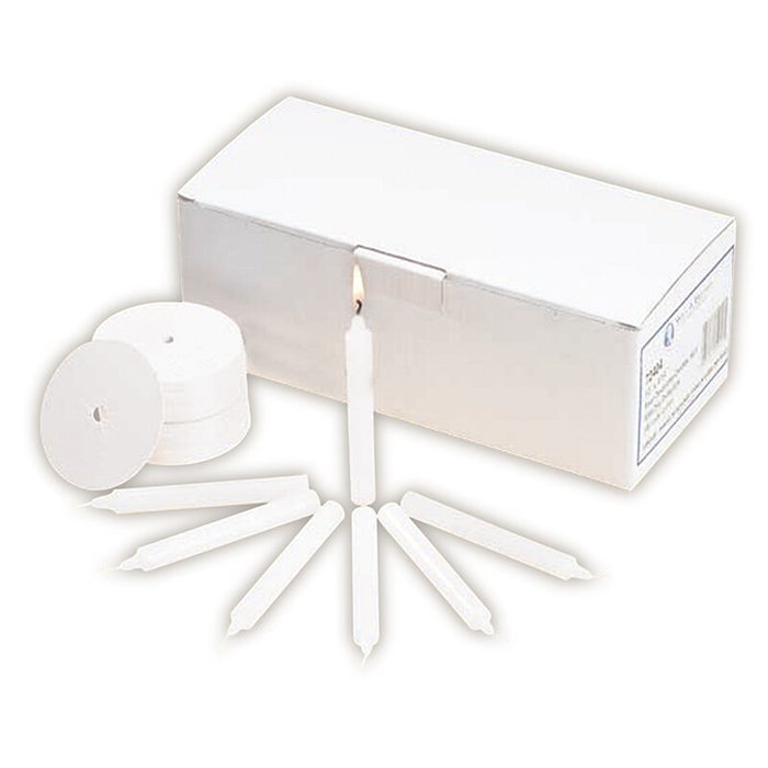 5.75" L No. 3 Polar Devotional Candle with Paper Drip Protector (50 pcs per pack)