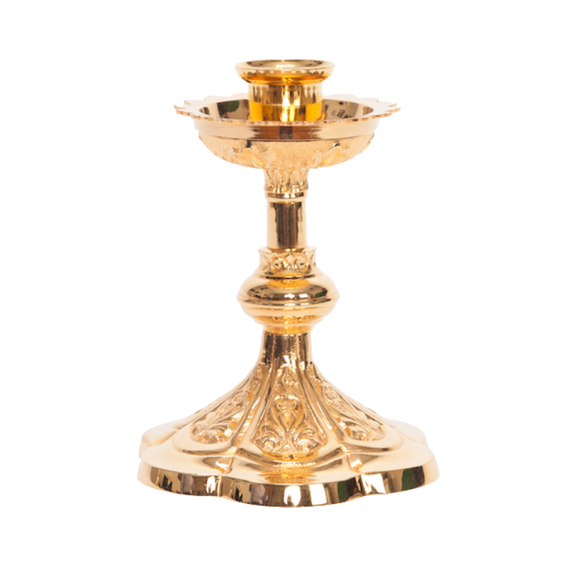 5.75" Traditional French Style Altar Candlestick