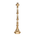 50" Paschal Candlestick with Marble Stems 50" Marble stem Paschal Candlestick with 3 White Marble Stems.