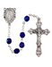 September Rosary with 6mm AB Blue Beads