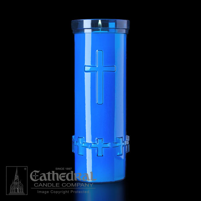 Devotiona-Lites® Candles - 6-Day - Blue