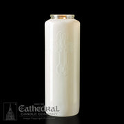 6-Day Glass Offering Candles - Opal