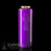 6-Day Glass Offering Candles - Purple