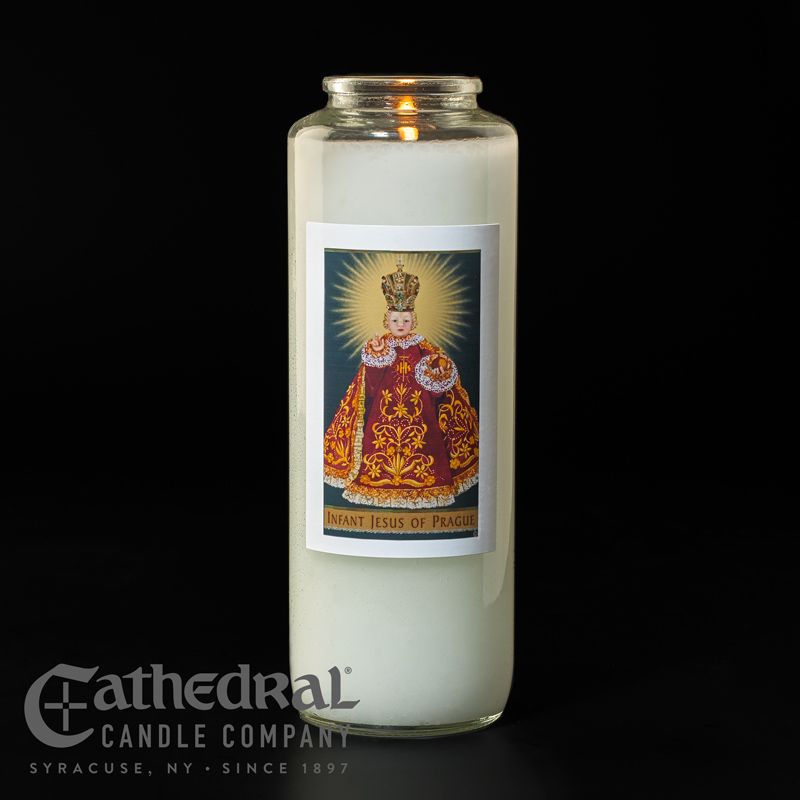 6-Day Sacred Image Devotinal Candle Lights - 1 Piece