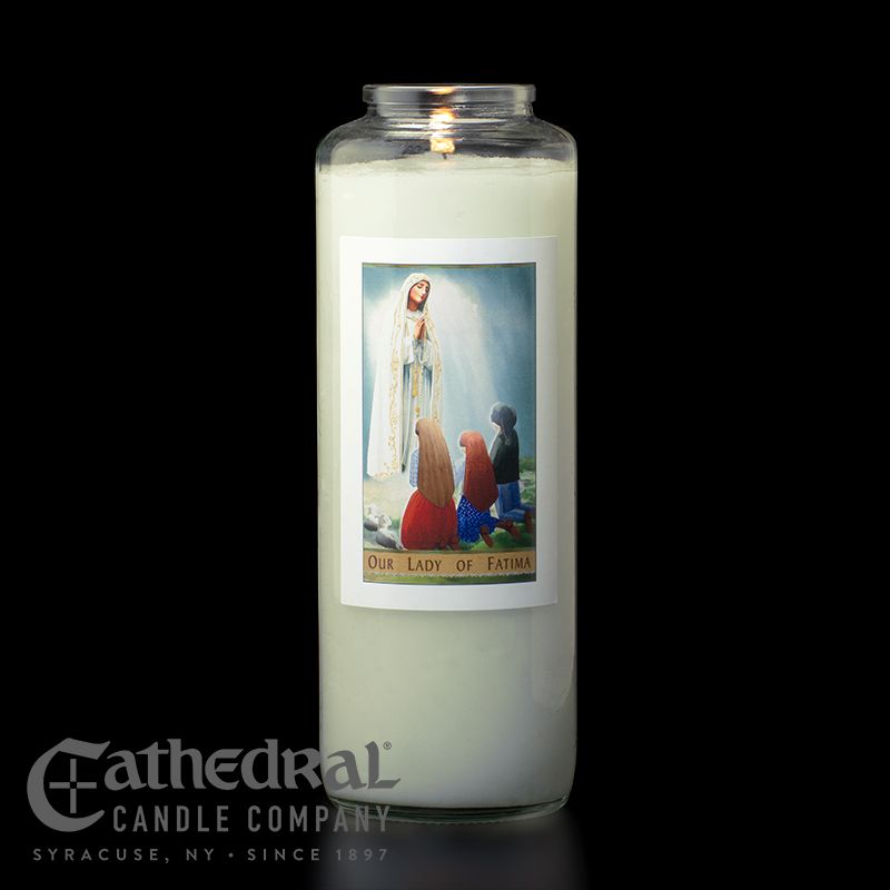 6-Day Sacred Image Devotinal Candle Lights - 1 Piece