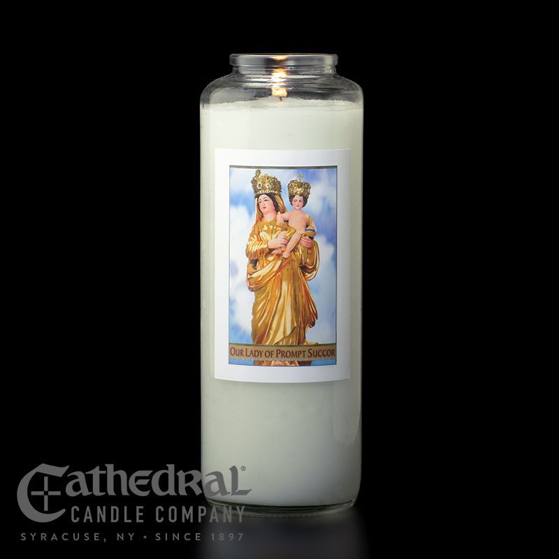 6-Day Sacred Image Devotinal Candle Lights - 1 Piece