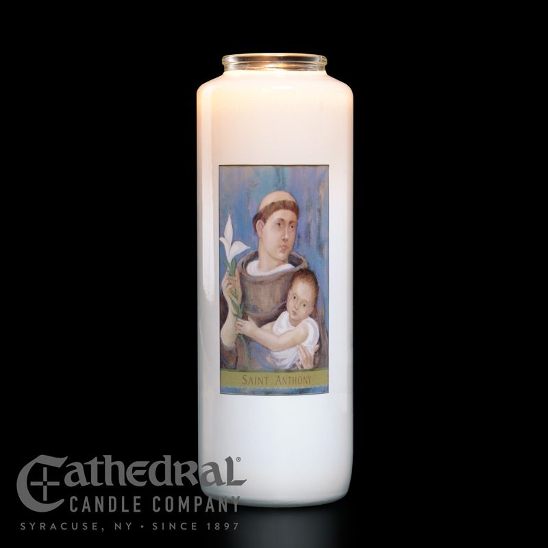 6-Day Sacred Image Devotinal Candle Lights - 1 Piece