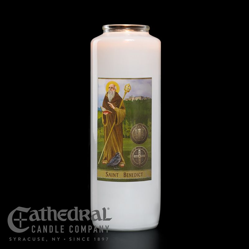 6-Day Sacred Image Devotinal Candle Lights - 1 Piece