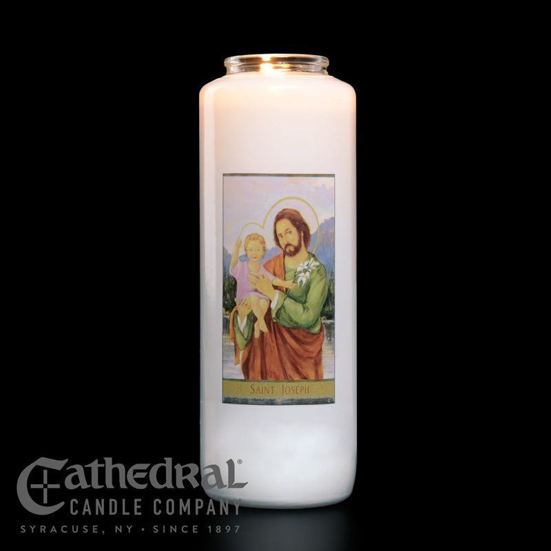 6-Day Sacred Image Devotinal Candle Lights - 1 Piece