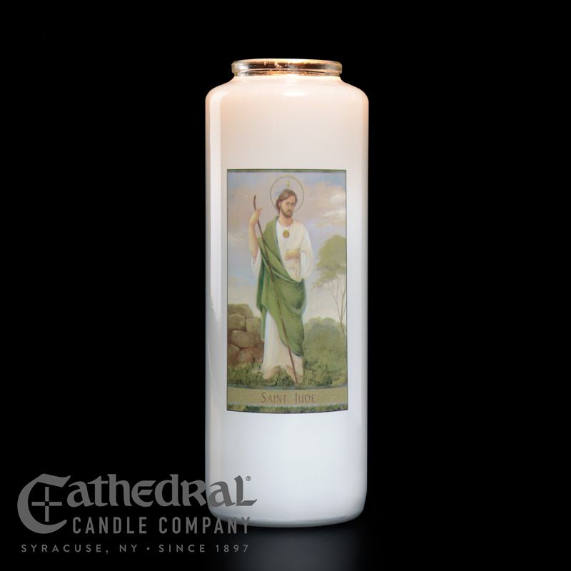 6-Day Sacred Image Devotinal Candle Lights - 1 Piece