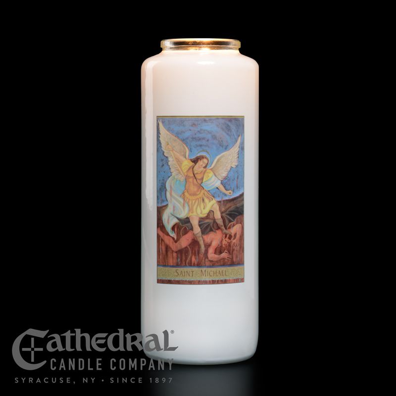 6-Day Sacred Image Devotinal Candle Lights - 1 Piece
