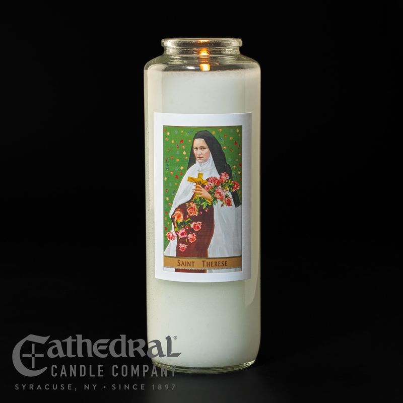 6-Day Sacred Image Devotinal Candle Lights - 1 Piece