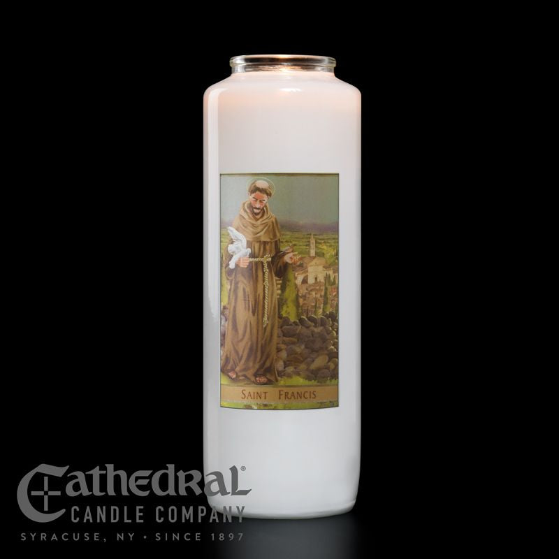 6-Day Sacred Image Devotinal Candle Lights - 1 Piece