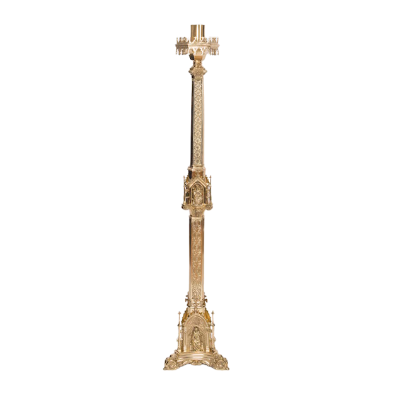 Large Gothic Style Paschal Candlestick