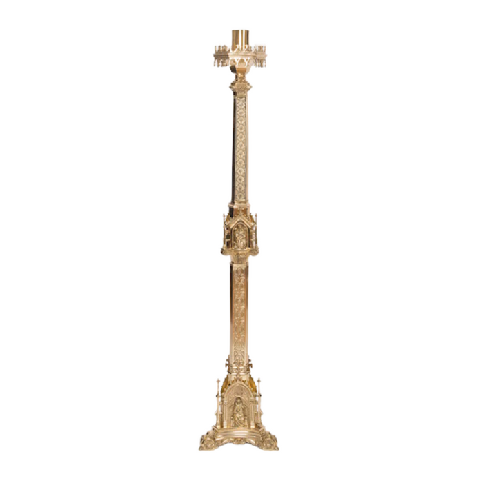 Large Gothic Style Paschal Candlestick