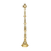 60" Traditional Cathedral Paschal Candlestick with Marble Stems Traditional Paschal Candlestick with 4 White Marble Stems.