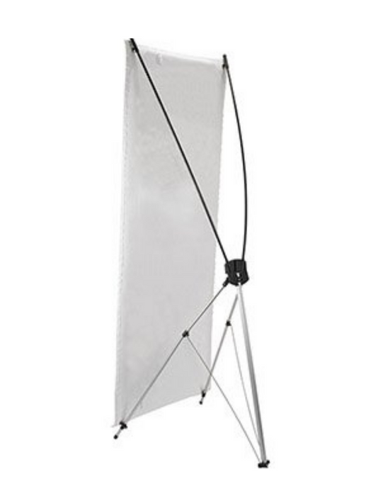 63" H Banner Stand - X Style