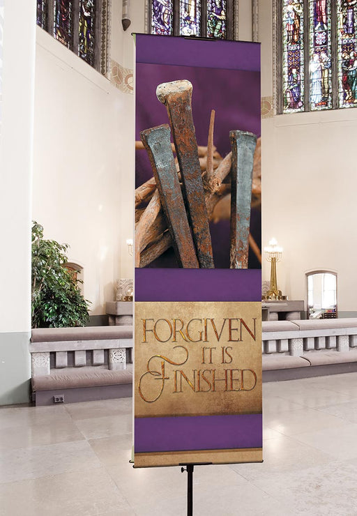6' H Forgiven Banner - Easter Series