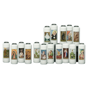 6-Day Sacred Image Candle Lights - 24 Image Variants