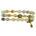 6mm Our Lady of Guadalupe Amazonite Twist Rosary