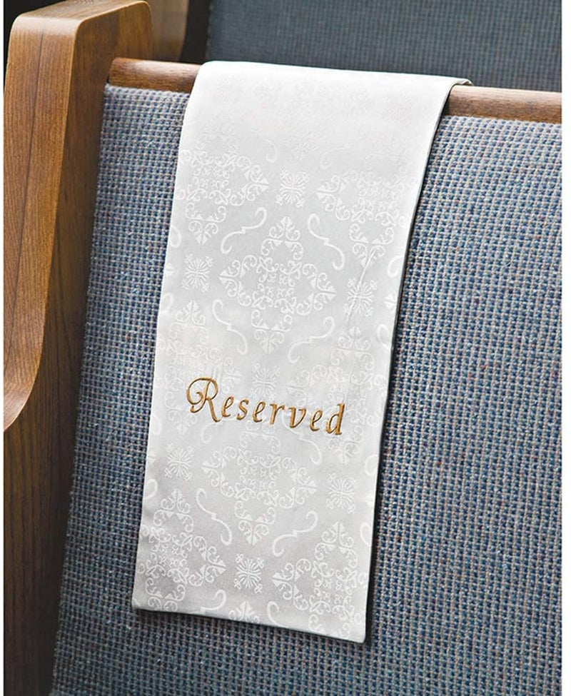 Pew Reserve Cloth - 4 Pieces Per Package