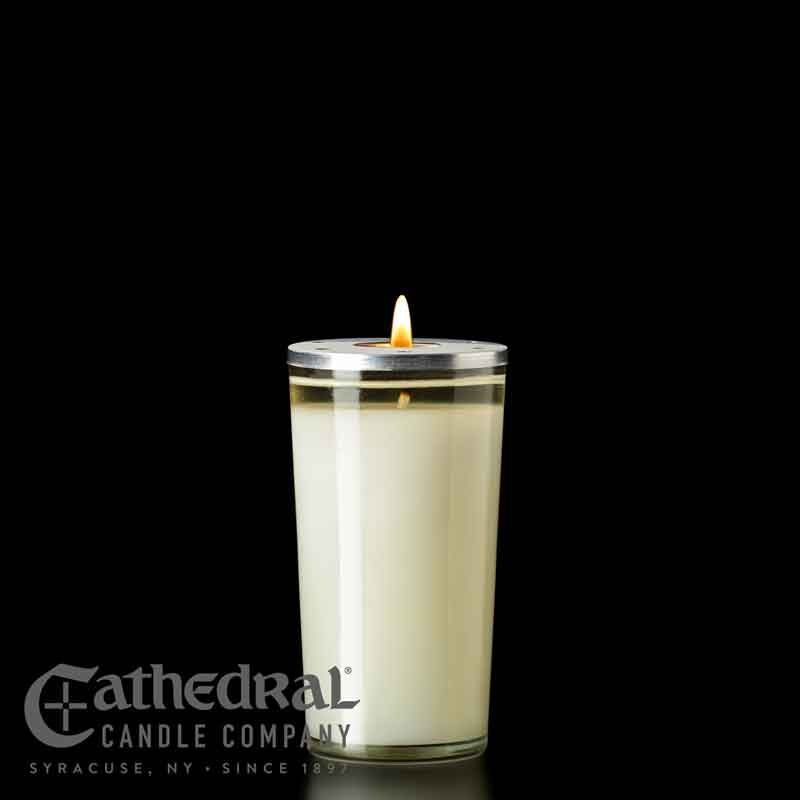 72-Hour 51% Beeswax Crystal Chapel Lights