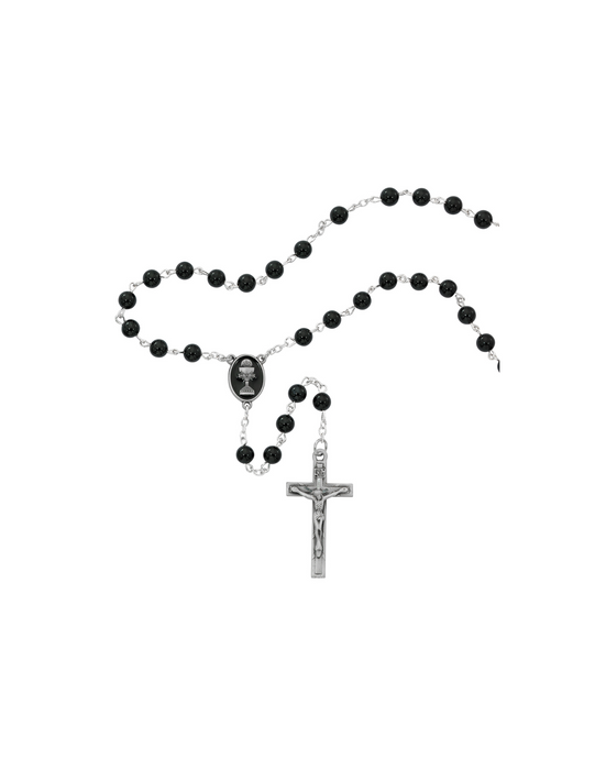 Black Onyx Children Rosary