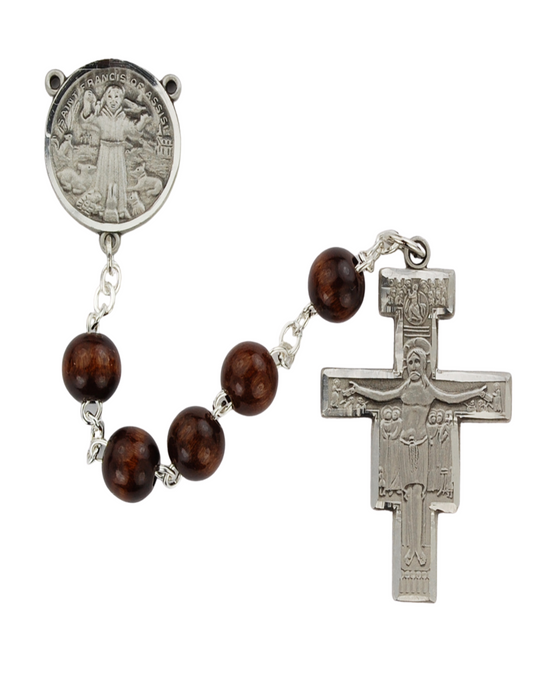 San Damiano Rosary with 4x6mm Beads