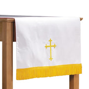 80" L Red or White Table Runner with Fringe