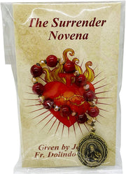 The Surrender Novena Prayer Booklet and Chaplet Novena with Prayer Booklet Antique Style The Surrender Novena Booklet