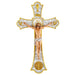 8" H Holy Mass Crucifix with Saint Benedict Medal