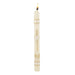 9-3/4" Braided Cross Baptismal Candle (Pack of 4)