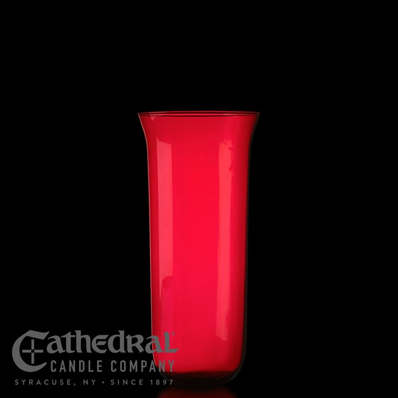 8-Day Glass Sanctuary Light Globe (available in 8 colors) - 2 Pieces Per Package