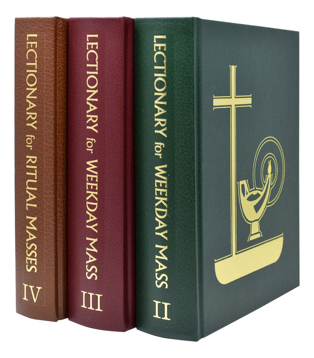 Lectionary - Weekday Mass (Set Of 3) - Pulpit Version