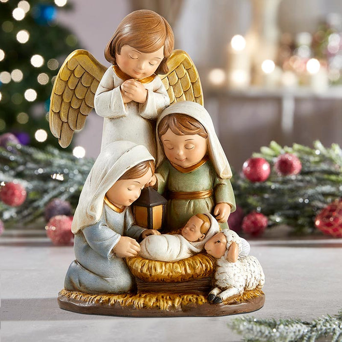 9 H Children's Angel Nativity Figurine