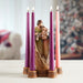 9" Bethlehem Nativity Candleholder